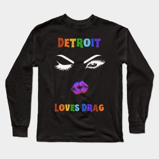 Detroit Loves Drag - Pride (YT) Long Sleeve T-Shirt